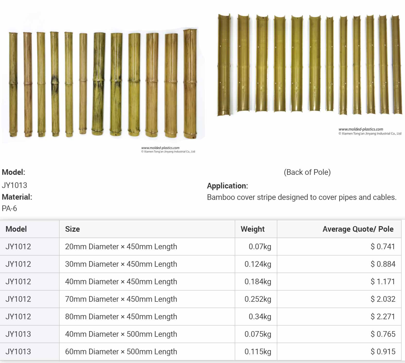 bamboo pole quotes