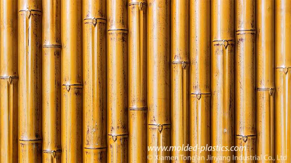 Synthetic Bamboo Wall Cladding for Sale Jinyang Industrial