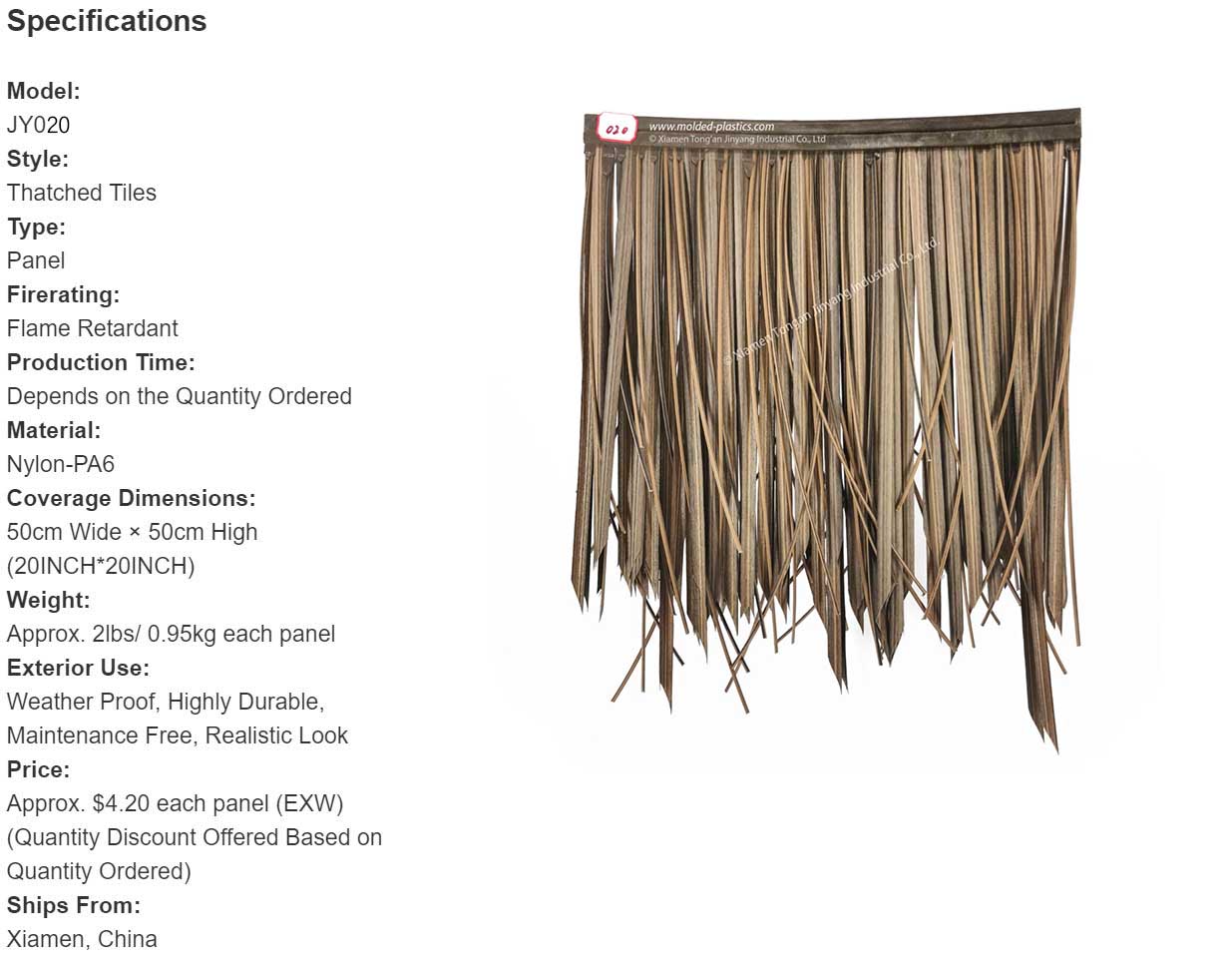 palapa roof