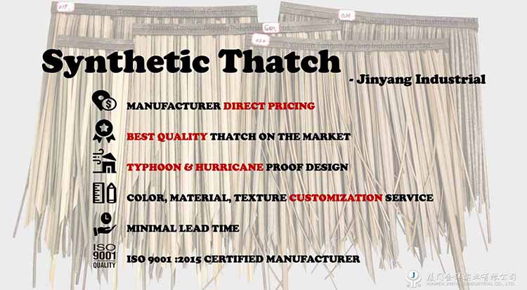 synthetic thatch