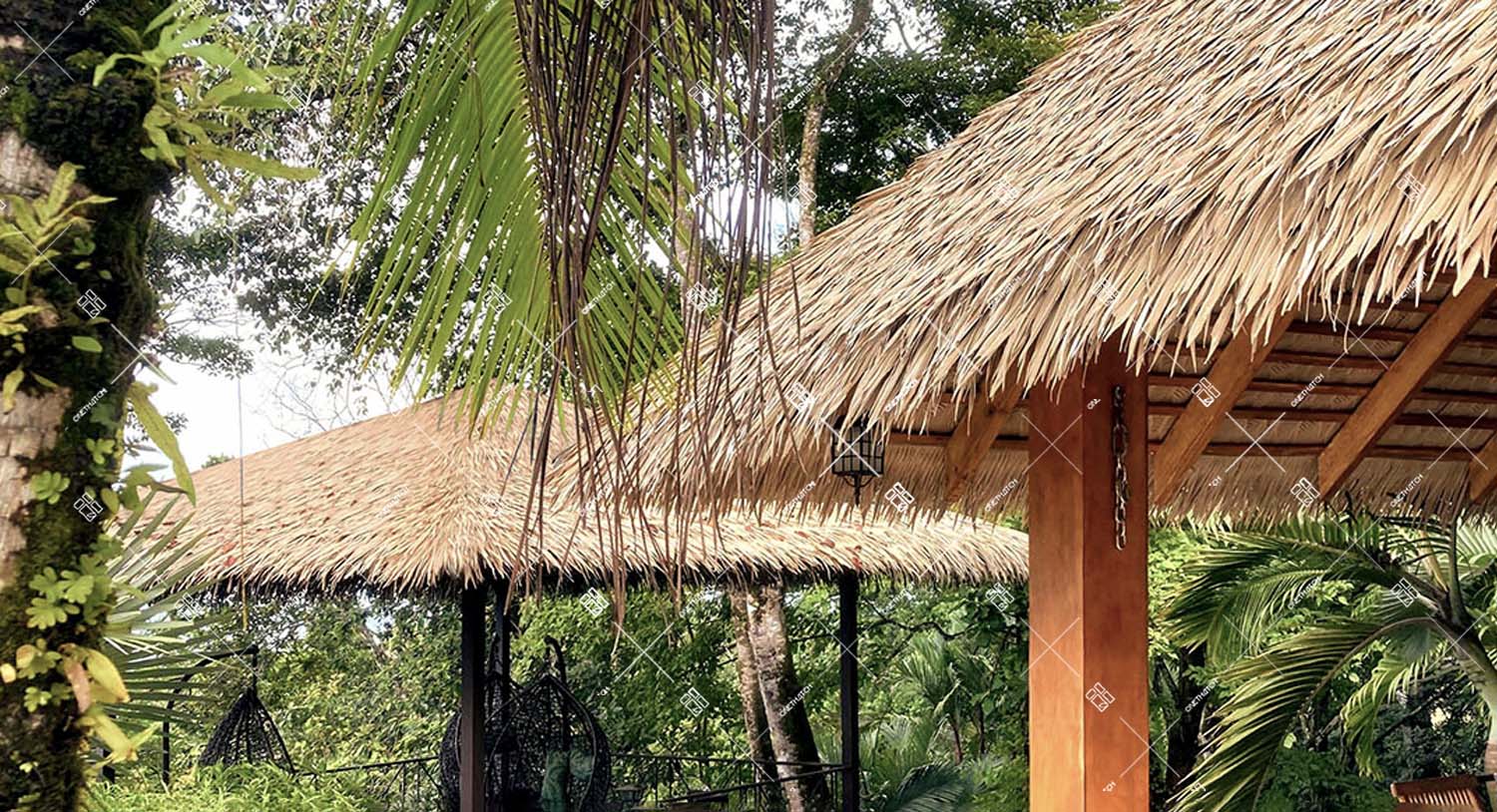 synthetic thatch roofing