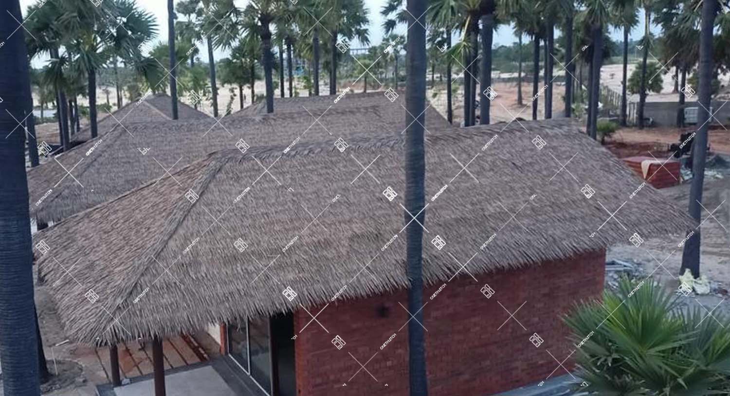 imitation thatch roofs