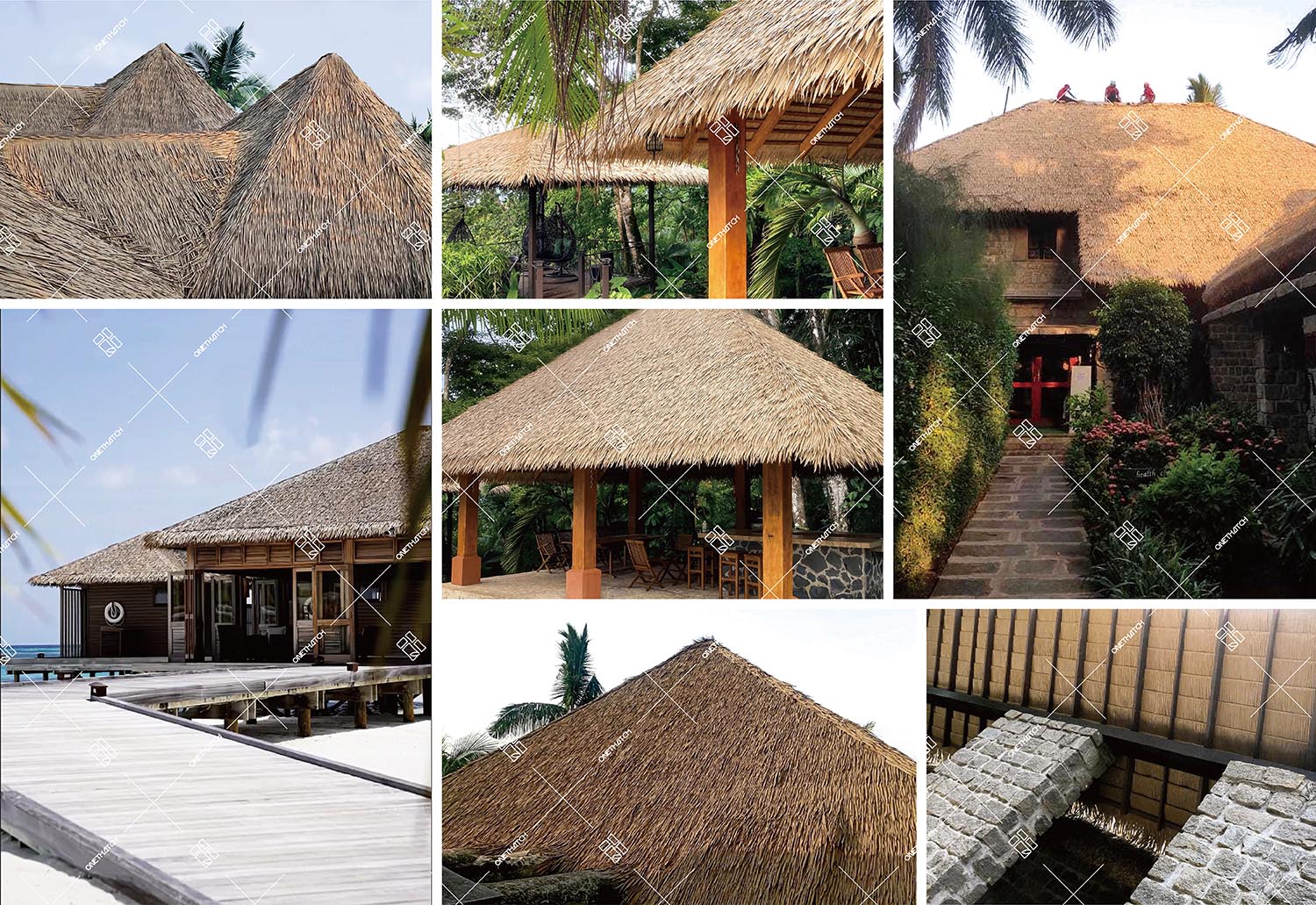 thatched roofing application