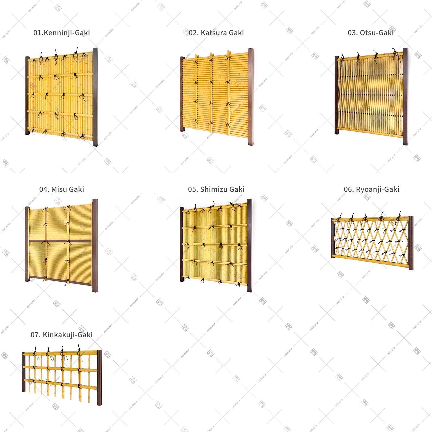 bamboo fencing models