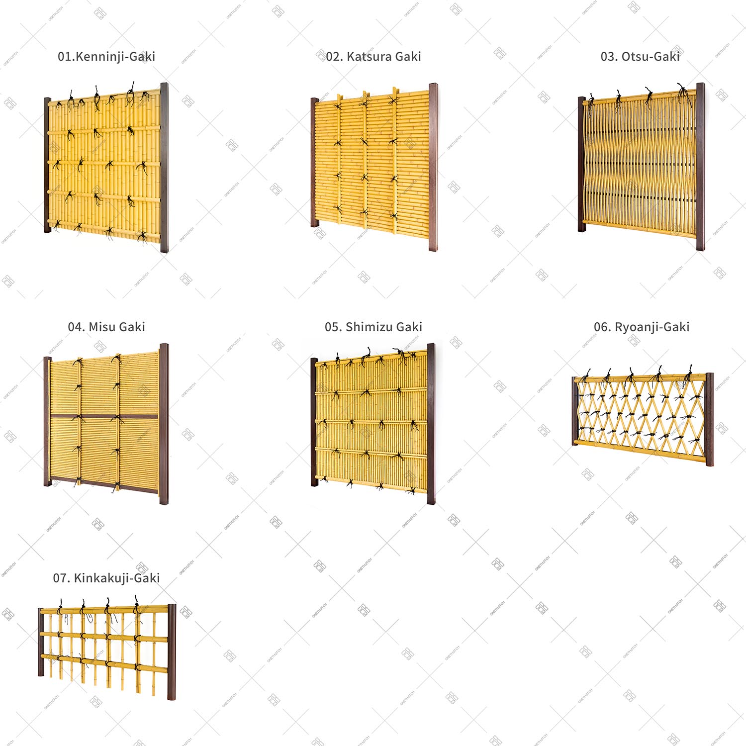 bamboo fence catalog