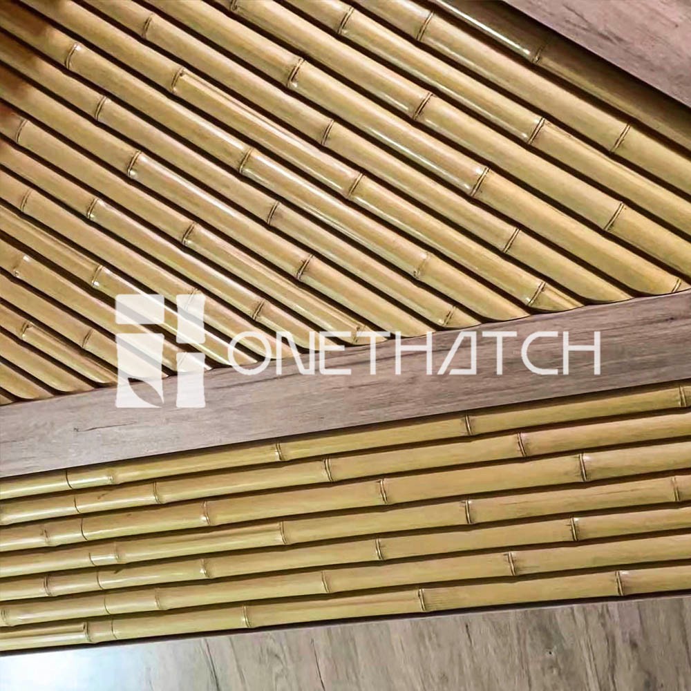 Bamboo Panel (Round, Bamboo Wall Cladding)