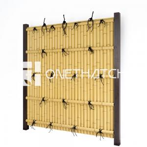 Bamboo Fence (Kenninji Gaki, Synthetic Bamboo Fencing)