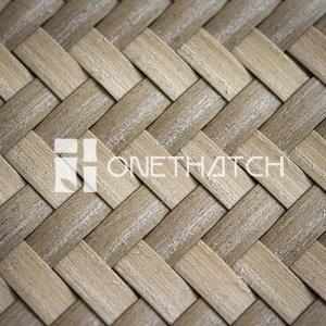 Bamboo Matting (Teak Color, Synthetic Rattan Mat)