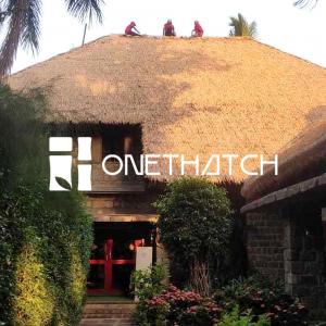 ONETHATCH Nipa Palm (Weathered Color); Affordable Synthetic Thatch Roofing